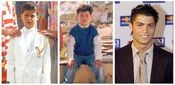 Как взрослел Роналдо...